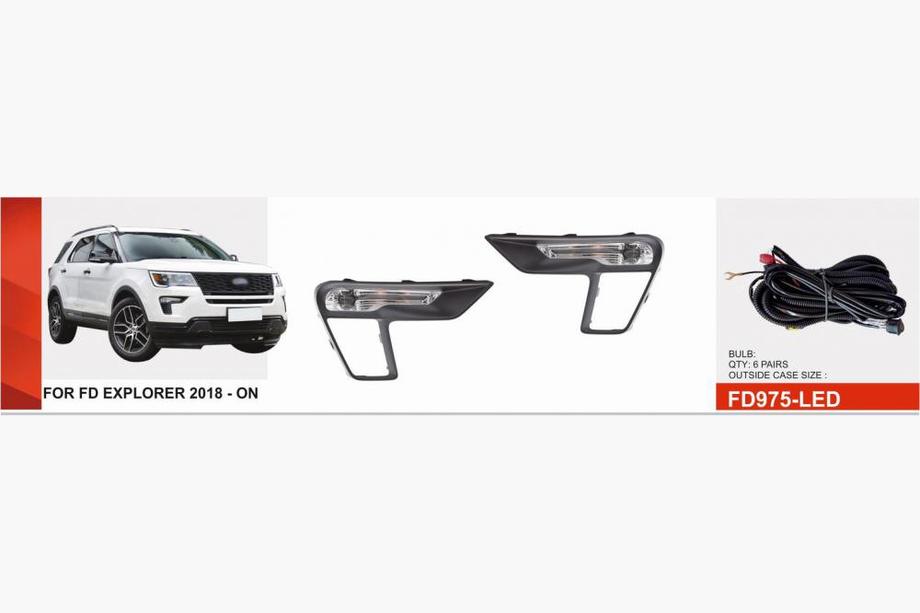 Ford Explorer 2019– Miglas lukturu komplekts Foto 1