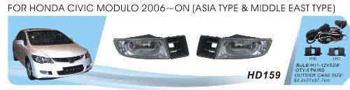 Honda Civic Sedan VIII 2006–2011 Miglas lukturi Asia-type (halogēna) foto 1