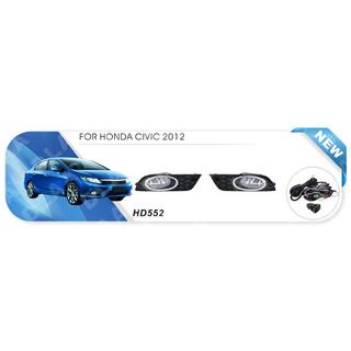 Miglas lukturi 2011-2013 (halogēna) Honda Civic Sedan IX 2011–2016