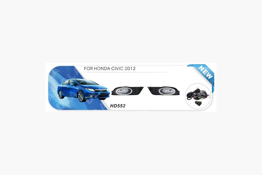 Honda Civic Sedan IX 2011–2016 Miglas lukturi 2011-2013 (halogēna) Image