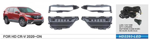 Honda CRV 2017–2022 Miglas lukturi 2019-2022 US-type (LED V2) foto 1