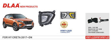 Hyundai Creta 2014–2020 LED miglas lukturi foto 1