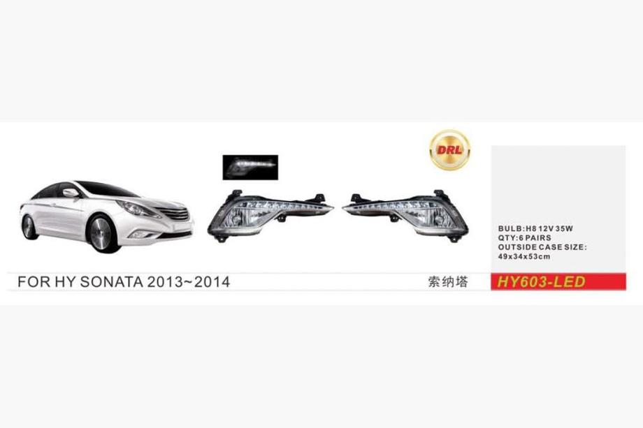 Hyundai Elantra (MD/UD) 2011–2015 LED miglas lukturi Image