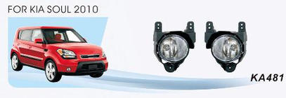 Kia Soul I 2008–2013 Miglas lukturi 08-11 (halogēna) foto 1