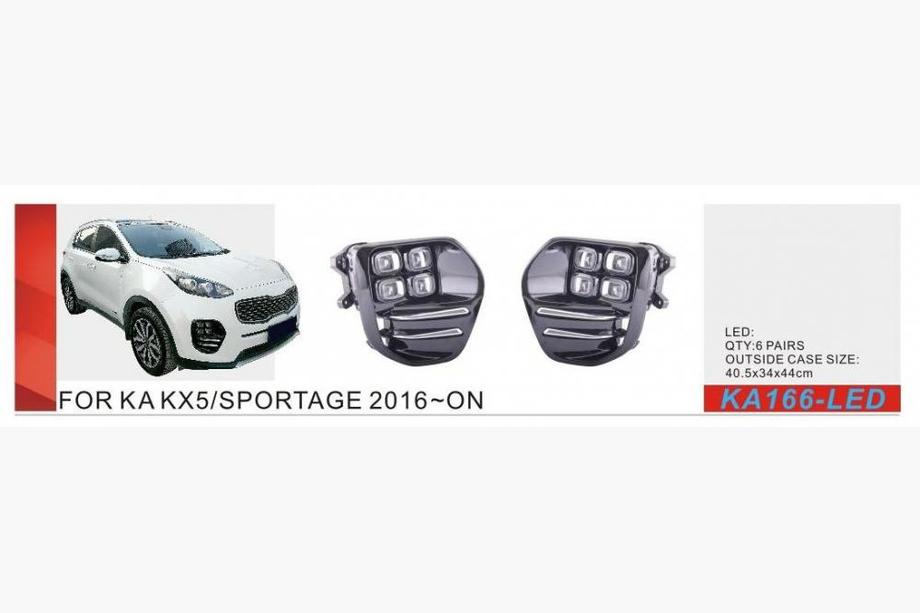 Kia Sportage 2015–2021 Miglas lukturi 2015-2018 (halogēna) Image