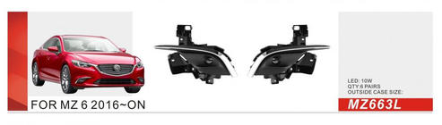 Mazda 6 2012–2024 Miglas lukturi 2016-2018 (2 gab., LED) foto 1