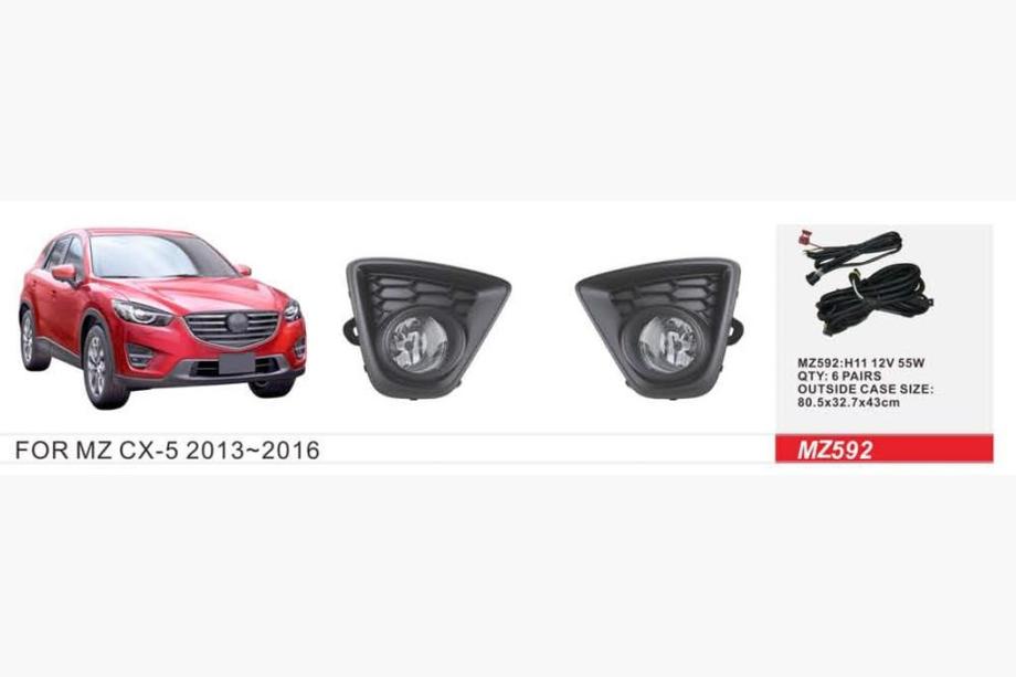 Mazda CX-5 2012–2017 Miglas lukturi (2 gab., halogēna) Image