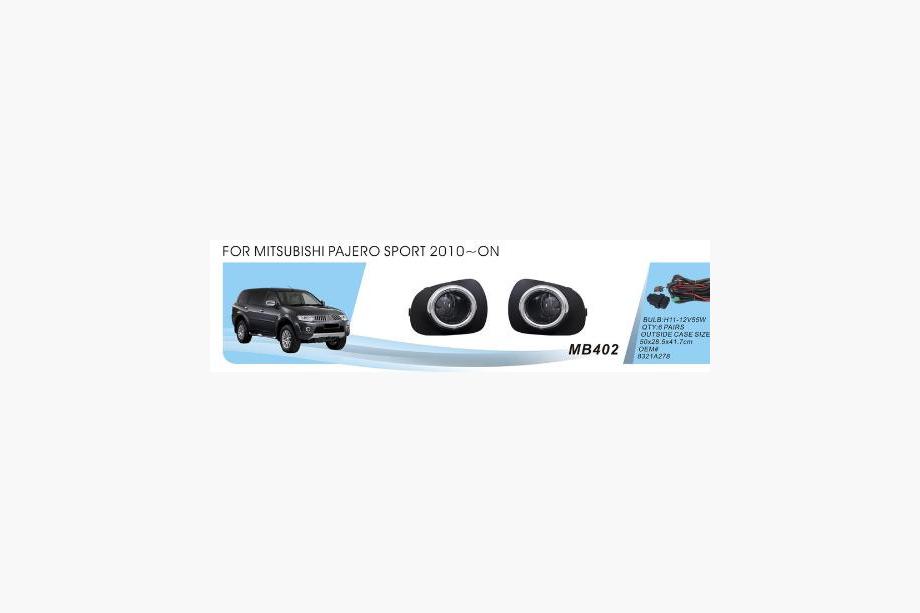 Mitsubishi L200 2006–2015 Miglas lukturi 2011-2015 (2 gab., halogēna) Image