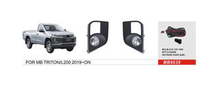 Mitsubishi L200 2015–2024 Miglas lukturu komplekts 2019+ (2 gab., halogēna) foto 1