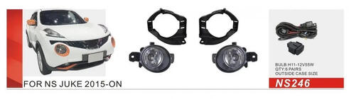 Nissan Juke 2010–2019 Miglas lukturi 2015-2019 (2 gab., halogēna) foto 1