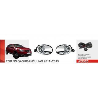 Miglas lukturi (2 gab., halogēna) Nissan Qashqai 2010–2014