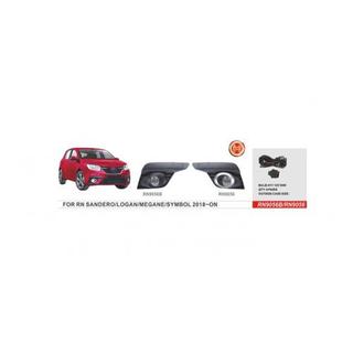 Miglas lukturi 2018-2021 (2 gab., halogēna) Renault Logan II 2013–2022