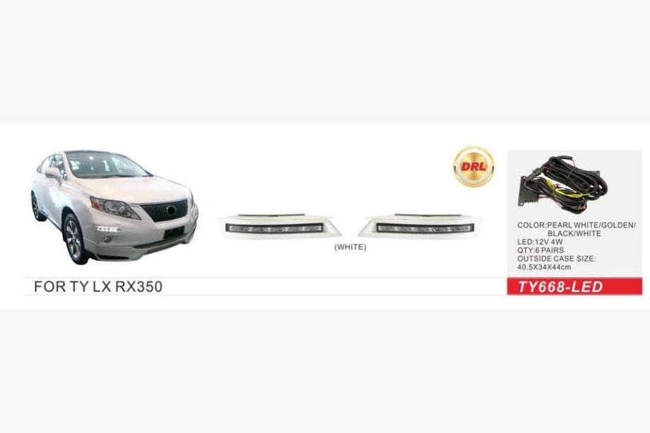 Lexus RX 2009–2015 Miglas lukturi 2009-2012 (2 gab., LED) Image
