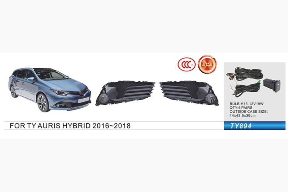 Toyota Auris 2012–2018 Miglas lukturi Hibryd 2015-2018 (2 gab., halogēna) Image