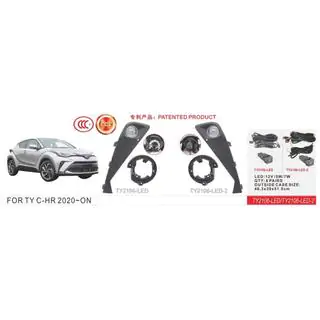 Miglas lukturi 2020+ (2 gab., LED) Toyota C-HR 2016–2023