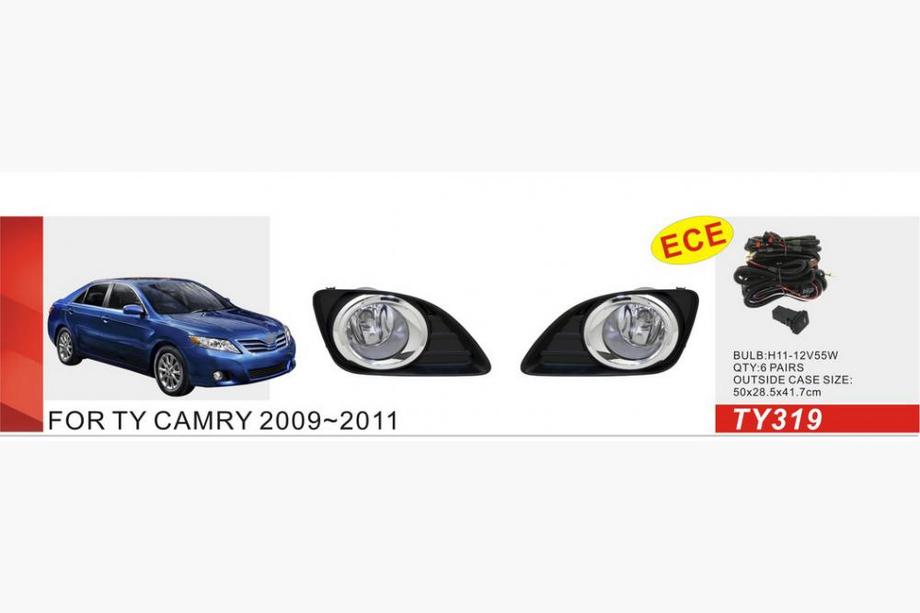 Toyota Camry 2006–2011 Miglas lukturu komplekts 2009-2011 (2 gab., halogēna) Image