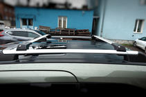 Peugeot Partner Tepee 2008–2018 Slēdzami šķērsstieņi jumta reliņiem Skybar V1 (2 gab.) foto 2