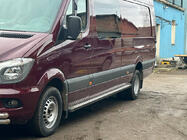Volkswagen Crafter 2006–2016 Sānu pakāpieni DOT-Line (2 gab., alumīnijs) Vidējā riteņu bāze foto 3