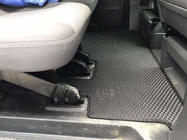Volkswagen T5 2010–2015 EVA salona paklājiņi V2 (garā riteņu bāze, pilns salona komplekts, melni) foto 7
