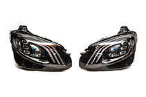 Mercedes E-klase W213 2016–2023 Maybach priekšējie lukturi (2016-2020, 2 gab., LED) foto 4
