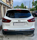 Nissan Qashqai 2014–2021 Aizmugurējā bampera apmale (nerūsējošais tērauds) foto 3