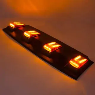 Vējstikla saules vizieris V2 (LED) foto 2