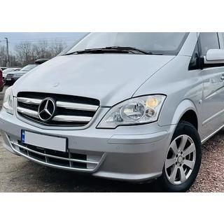Restes apmales uzlikas, nerūsējošais tērauds 2010-2015 Mercedes Vito W639 2004–2014 foto 3
