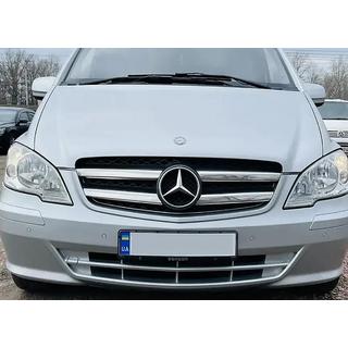 Restes apmales uzlikas, nerūsējošais tērauds 2010-2015 Mercedes Vito W639 2004–2014 foto 1