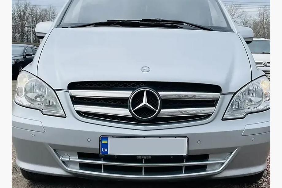 Mercedes Vito W639 2004–2014 Restes apmales uzlikas, nerūsējošais tērauds 2010-2015 Image