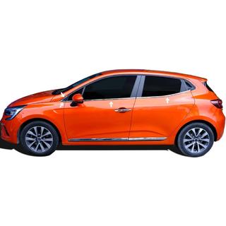 Logu apakšējās hromētās līstes (8 gab., nerūsējošais tērauds) Renault Clio V 2019– foto 1