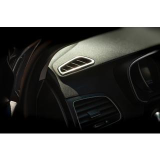 Salona ventilācijas atveres uzlika (2 gab., nerūsējošais tērauds) Renault Megane IV 2016–2025 foto 3