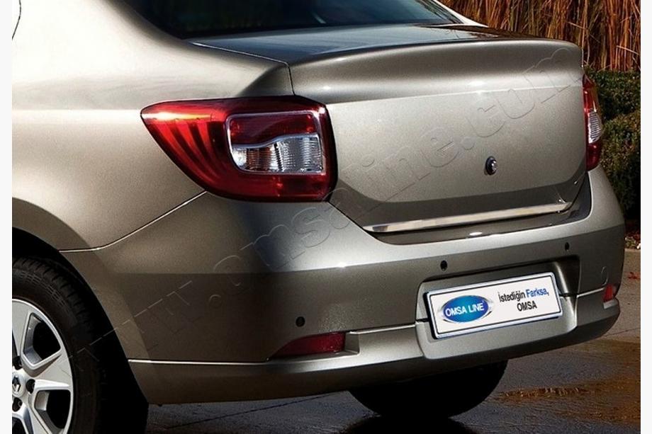 Renault Logan II 2013–2022 Bagāžnieka vāka malas uzlika 2013-2018 (nerūsējošais tērauds) Image