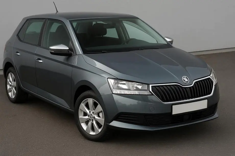 Skoda Fabia 2014–2021 Nerūsējošā tērauda spoguļu uzlikas ar izgriezumu pagrieziena rādītājam (2 gab.) Image