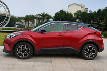 Toyota C-HR 2016–2023 OmsaLine logu apmales (4 gab., nerūsējošais tērauds) foto 3