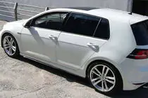 Volkswagen Golf 7/E-Golf 2012–2020 Sānu sliekšņi (ABS plastmasa) foto 3