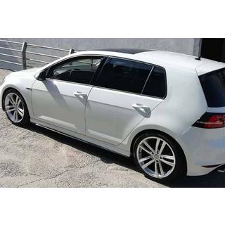 Sānu sliekšņi (ABS plastmasa) Volkswagen Golf 7/E-Golf 2012–2020 foto 3