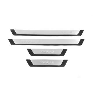 Omsa Flexill sliekšņu uzlikas (4 gab., nerūsējošais tērauds) Volkswagen Tiguan 2007–2016 foto 1