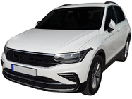 Volkswagen Tiguan 2016–2023 Nerūsējošā tērauda hroma uzlikas miglas lukturiem 2020+ (4 gab.) foto 4