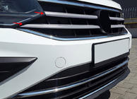 Volkswagen Tiguan 2016–2023 Priekšējā režģa uzlikas 2020+ (4 gab., nerūsējošais tērauds) foto 1