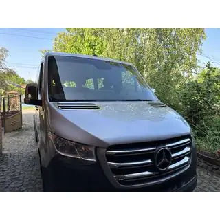 OmsaLine gaisa ieplūdes hroma uzlikas (2 gab., nerūsējošais tērauds) Mercedes Sprinter W907/W910 2018– foto 3