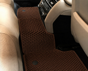 BMW 7. sērija F01/F02 2008–2015 EVA salona paklājiņi (F02, brūni) foto 3