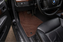 BMW 7. sērija E65/66 2001–2008 Grīdas paklājiņi E65 (EVA, brūni) foto 1
