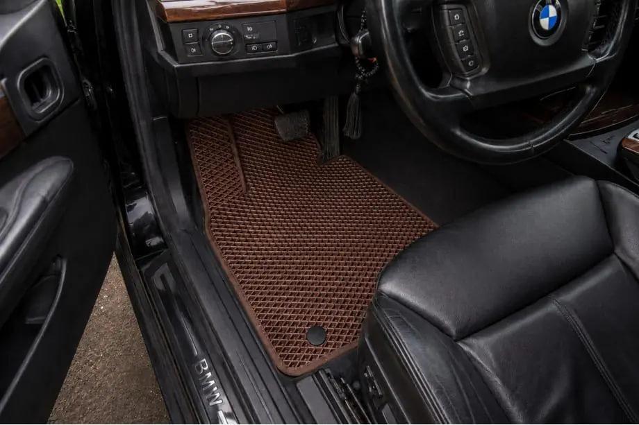 BMW 7. sērija E65/66 2001–2008 Grīdas paklājiņi E65 (EVA, brūni) Image