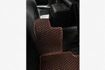 BMW 3. sērija E46 1998–2006 EVA salona paklājiņi (brūni) foto 4