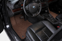BMW 5. sērija E39 1996–2003 EVA salona paklājiņi (brūni) foto 1