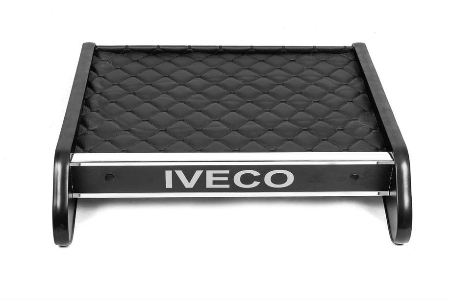 Iveco Daily 2006–2014 Paneļa plaukts (melns ar melnu diegu) Foto 2