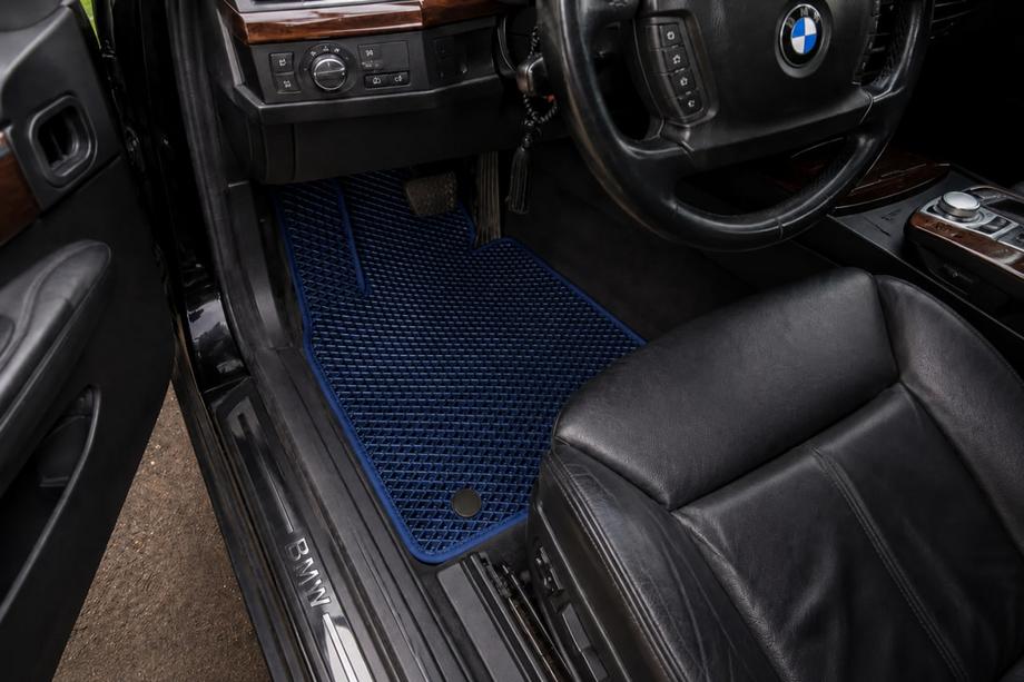 BMW 7. sērija E65/66 2001–2008 Salona paklājiņi E65 (EVA, zili) Image