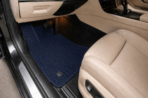 BMW 7. sērija F01/F02 2008–2015 EVA auto paklājiņi (F02, zili) foto 1