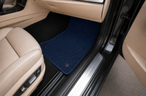 BMW 7. sērija F01/F02 2008–2015 EVA auto paklājiņi (F02, zili) foto 2
