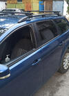 Ford Focus II 2008–2011 Šķērssijas parastajiem jumta reliņiem, slēdzamas ar atslēgu Bold Bar V1 (2 gab.) Pelēka foto 3